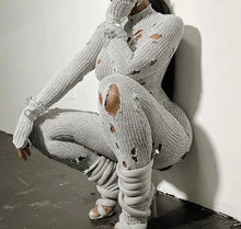 Load image into Gallery viewer, Knitted Post-Fight Jumpsuit
