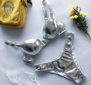 Chrome Strap Swimsuit