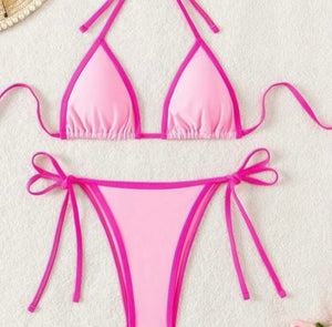 2-Tone Pink Bikini