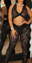 Load image into Gallery viewer, Swerve Lace Halter Pants Set
