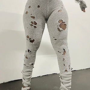 Knitted Post-Fight Jumpsuit