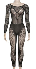 Load image into Gallery viewer, Lace Mesh Jumpsuit
