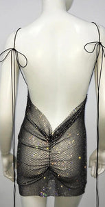 Black Bling Party Dress