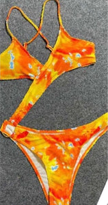 Sherbet Orange Swimsuit
