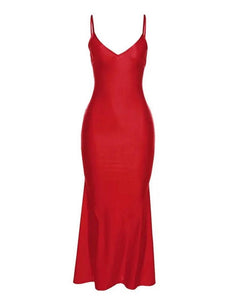 Red Slip Dress