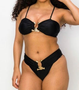 Gold Buckle Swimsuit