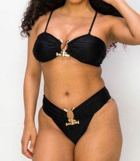 Gold Buckle Swimsuit