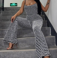 Charger l&#39;image dans la galerie, Striped Fur Jumpsuit
