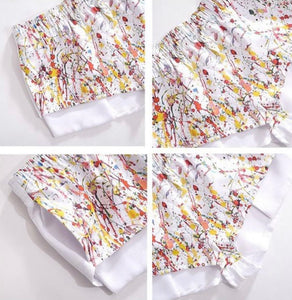 Color Splash Cake Shorts